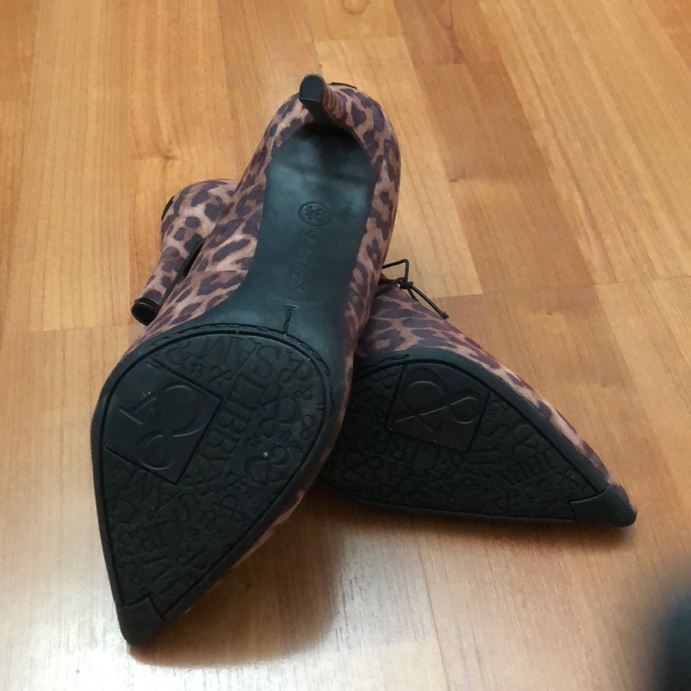 Sam & Libby Animal Print Heels Size 9 & 8.5 - Picture 5 of 5